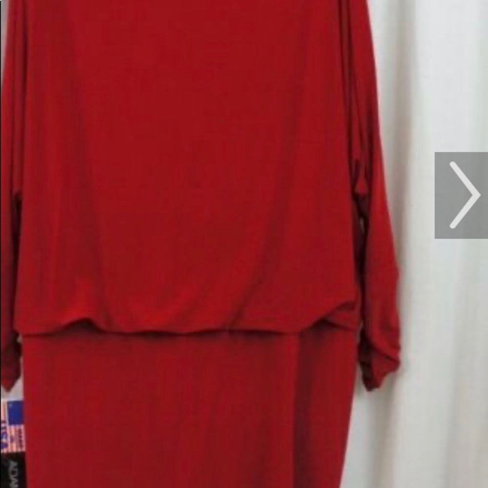 Betsy & Adam red dress